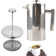 CROSTER French Press Coffee Maker Portable Double Walled Insulated ...